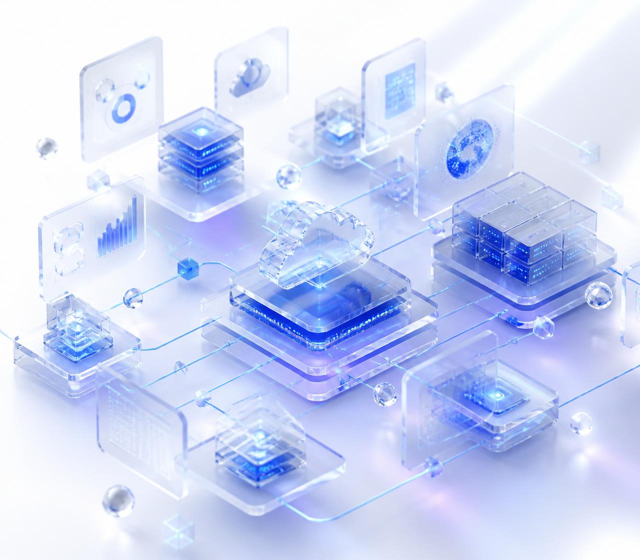Futuristic enterprise technology ecosystem